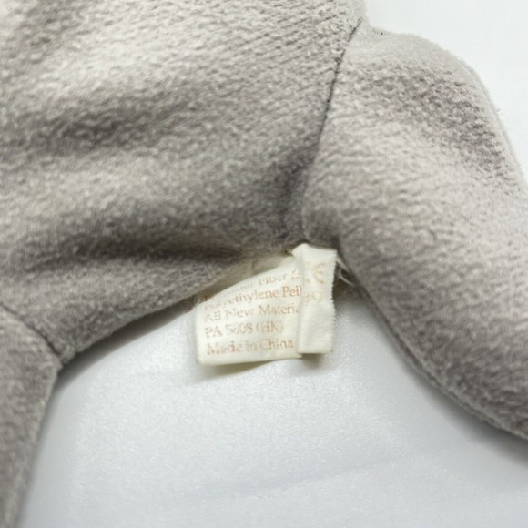 It's All Greek to Me Plush Gray Mouse Stuffed Animal Toy 9" Long - Picture 6 of 6